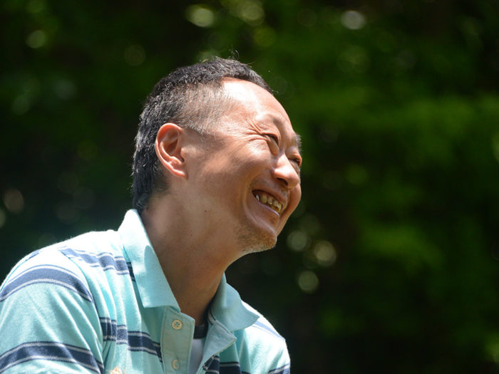 アセンス工房・山田さんの笑顔写真