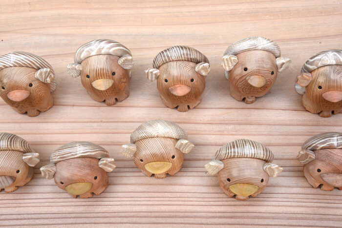 アマビエクラフト勢揃いの写真